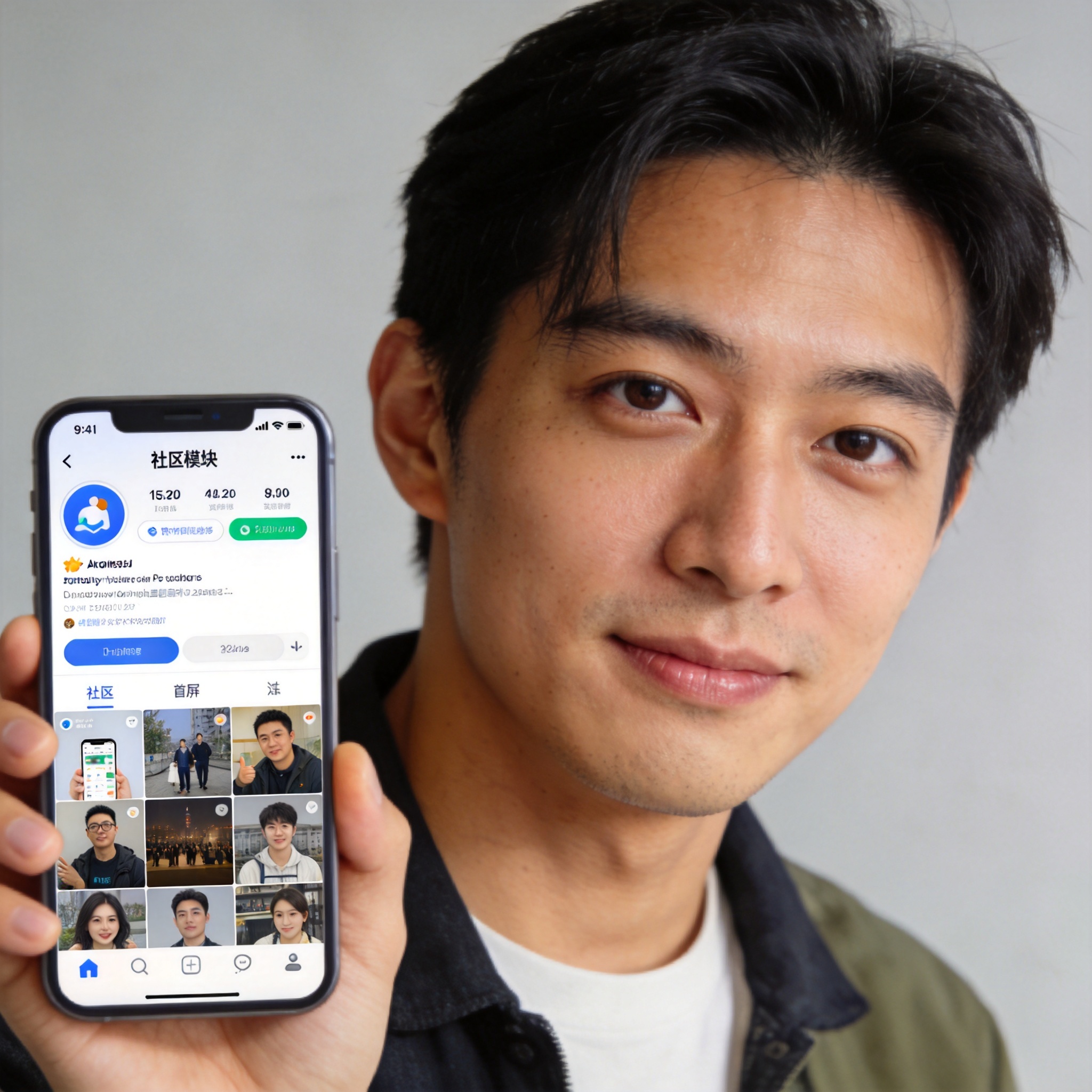 社区活跃用户头像